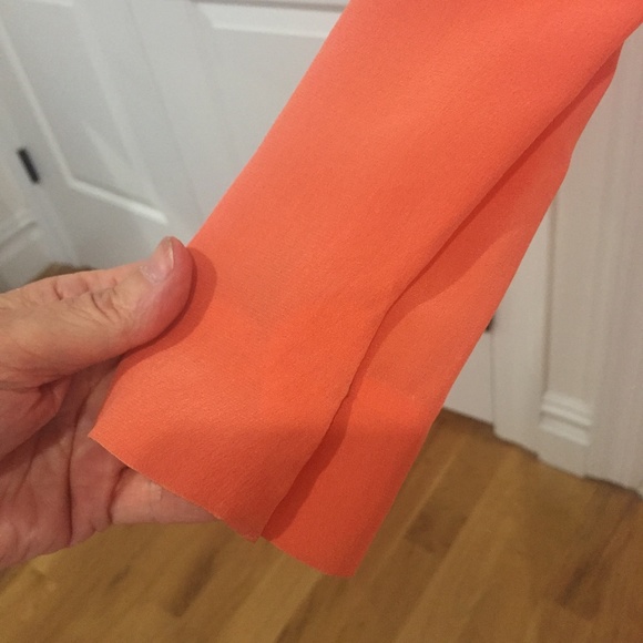 Hand-Painted Silk Gown - Picture 5 of 8